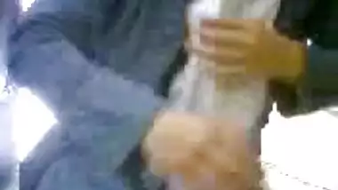 Sexy and cute teen chick loves to flash