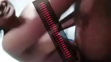 Beautiful Tamil wife riding dick selfie video viral MMS