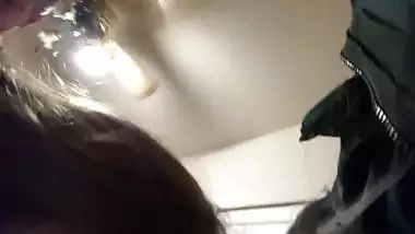 Cheating native teenage takes cock doggy style...