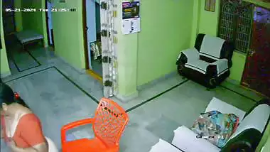 Mature aunty in blouse changing dress nude show