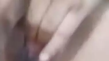 BBW showing nude body on video call with lover