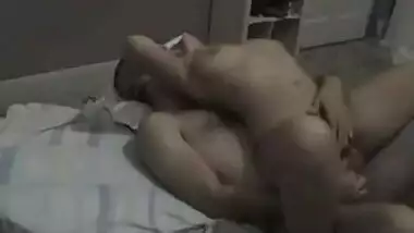 Sexy punjabi girl shaking herself off on belly...