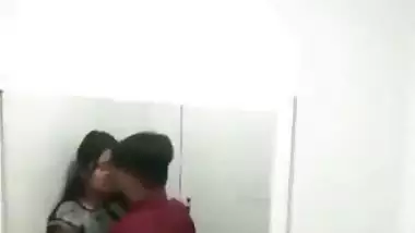 Horny Couple Fucking Caught In Bathroom