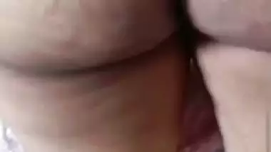 Tamil wife opening towel in front of secret lover