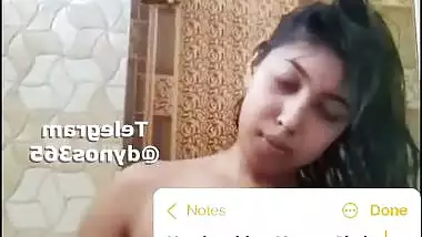 Chocolate syrup on boobs by Neelam Singh in app