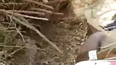 Village lover caught fucking outdoor