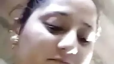 Mature village wife hot show before nude bath