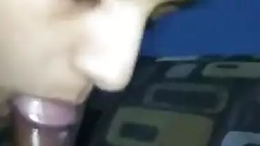 Cute Desi Teen Blowing Dick