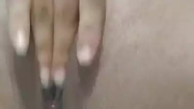 Fingering in her wet pussy