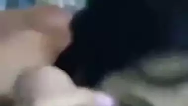 Sexy Short Haired Girl Blowjob And Eating Cum