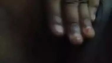 Nude south Indian girl black pussy fingering