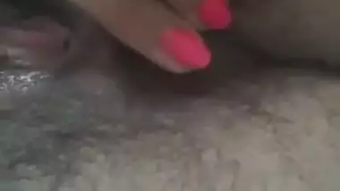Wet pussy and anus of Indian teen