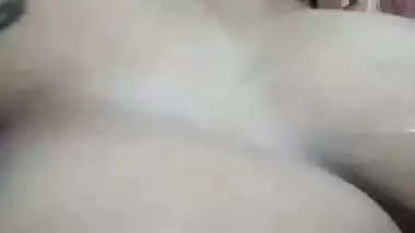 Huge boobs wife moaning in sex pain with husband fucking