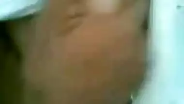 Guy play with mallu girl tits