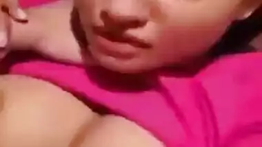 Cumming On Face Of NRI Babe After Hot Blowjob